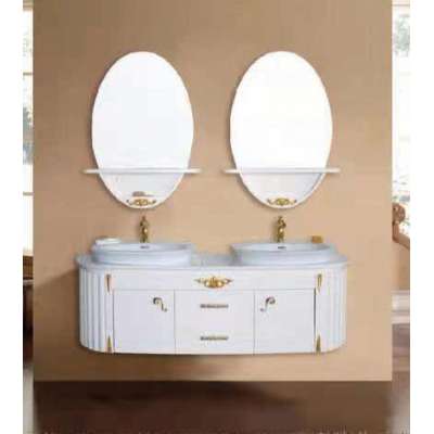 NICE  ECONOMIC PVC BATHROOM  CABINET, ANTIQUE TOILET CABINETS,VANITIES SET